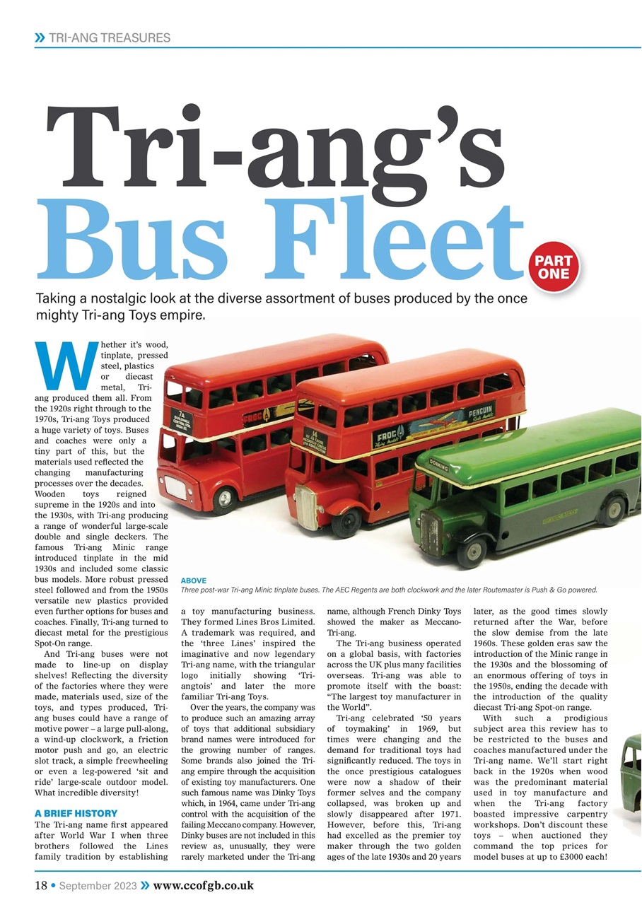 Collectors Gazette Preview Pages