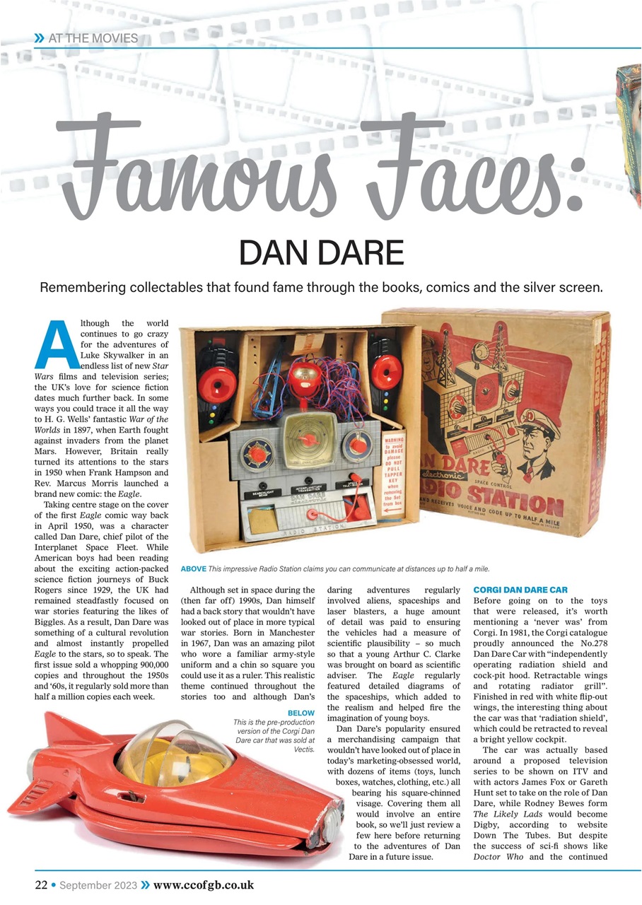 Collectors Gazette Preview Pages