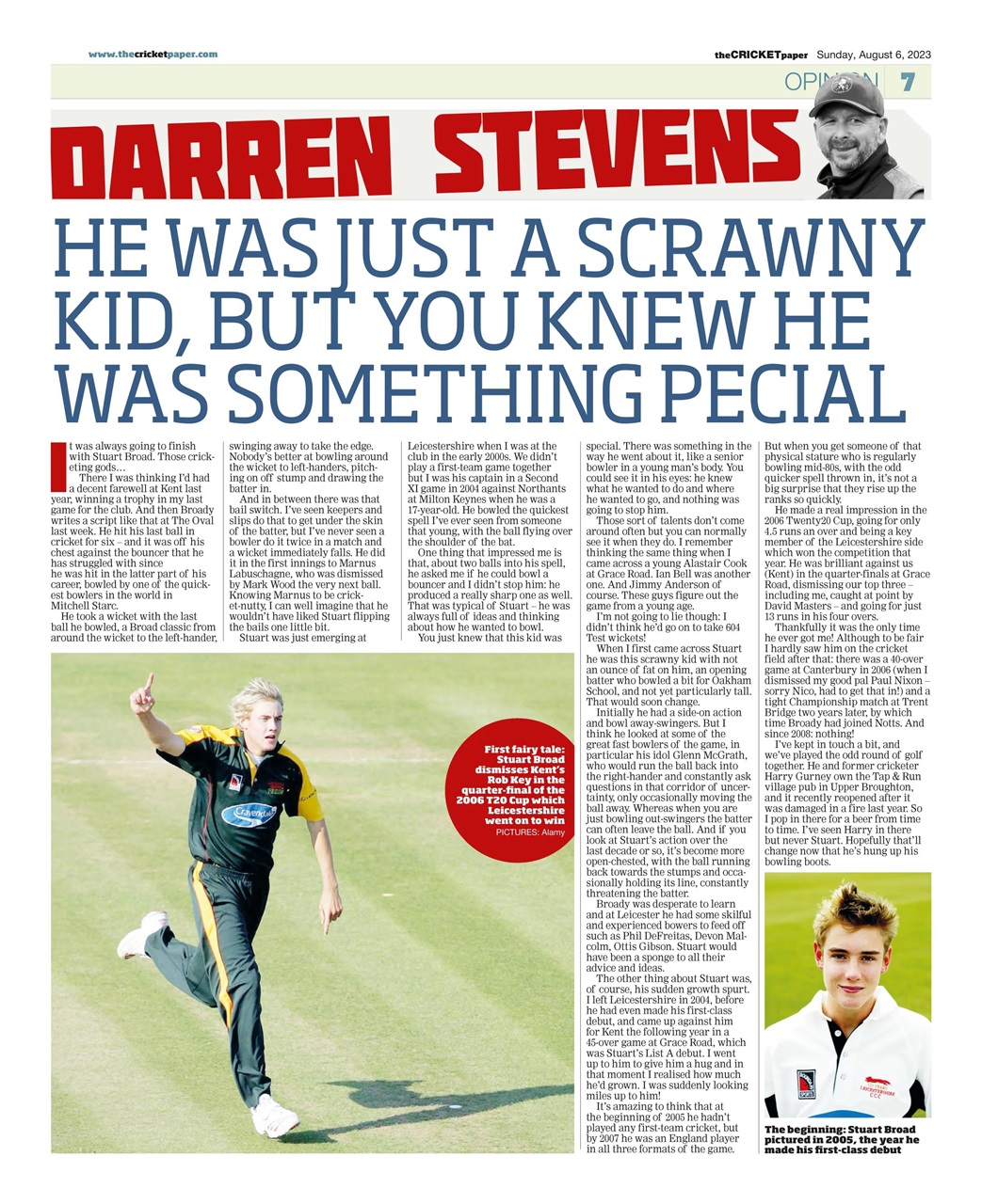 The Cricket Paper Preview Pages