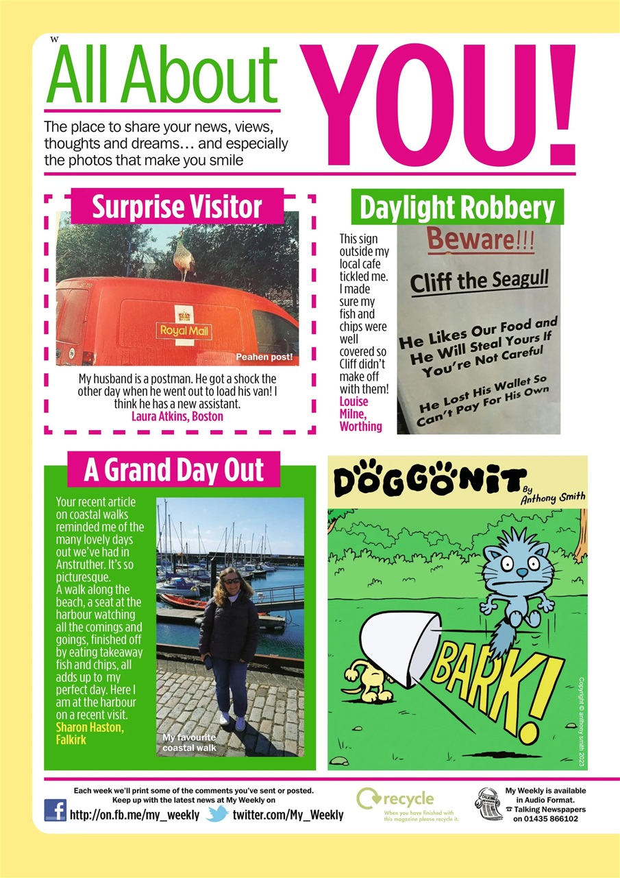 My Weekly Preview Pages