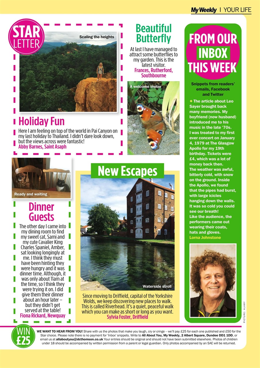 My Weekly Preview Pages