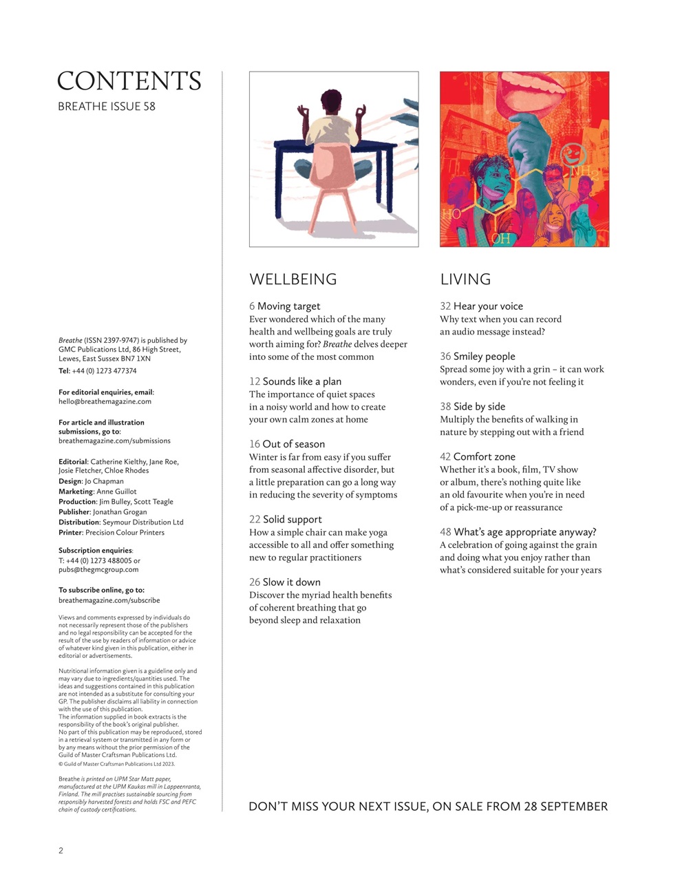 Breathe Preview Pages