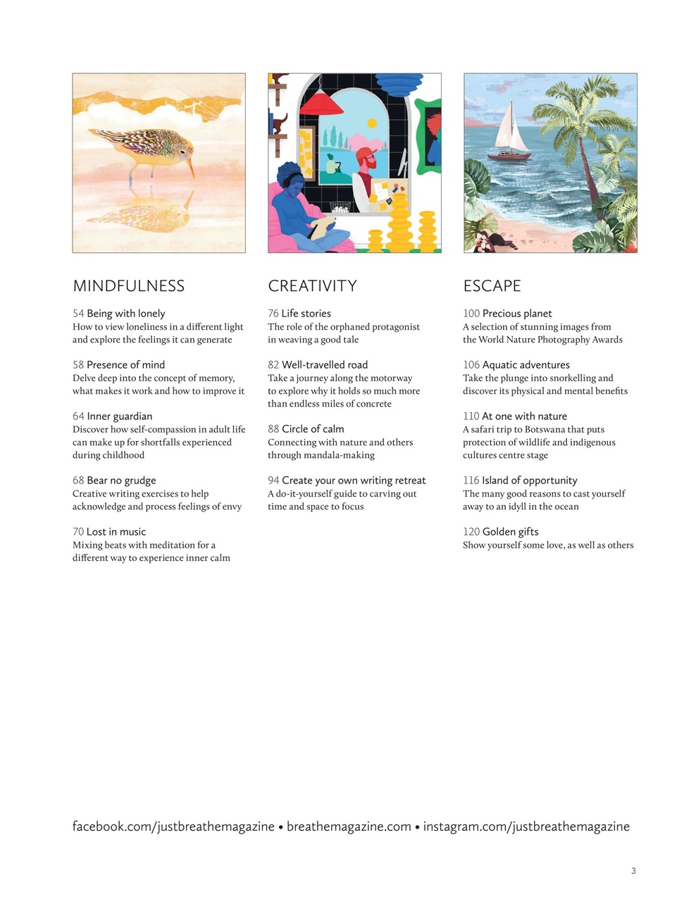 Breathe Preview Pages