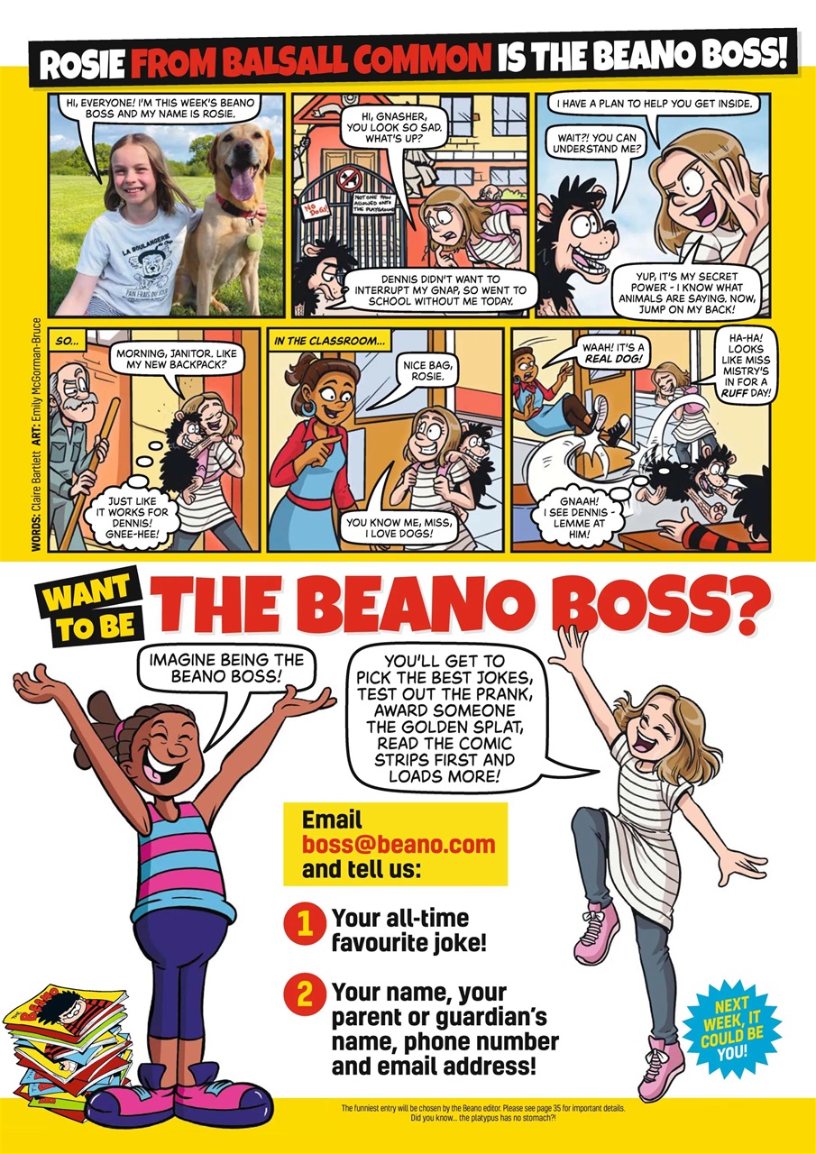 Beano Preview Pages