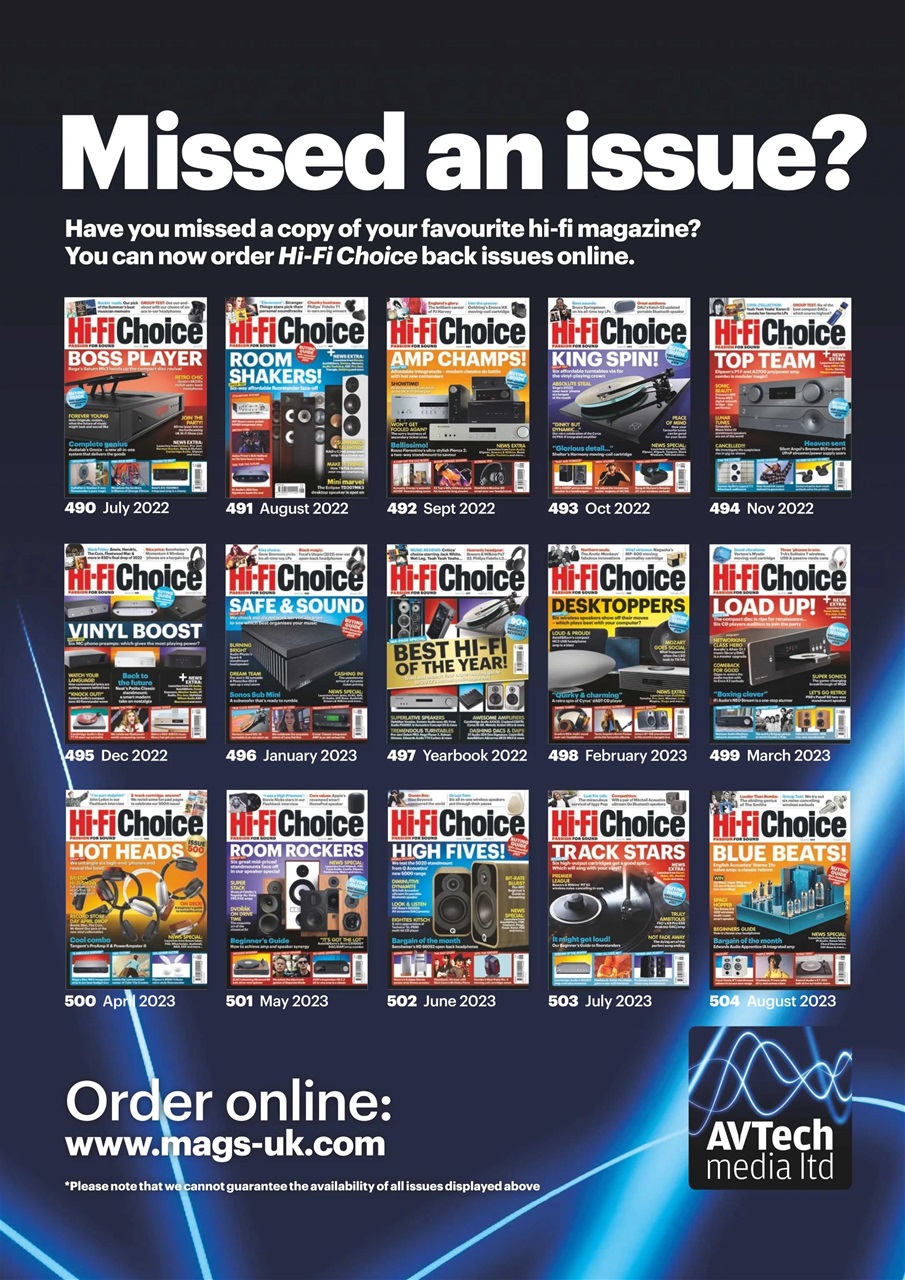 Hi-Fi Choice Preview Pages