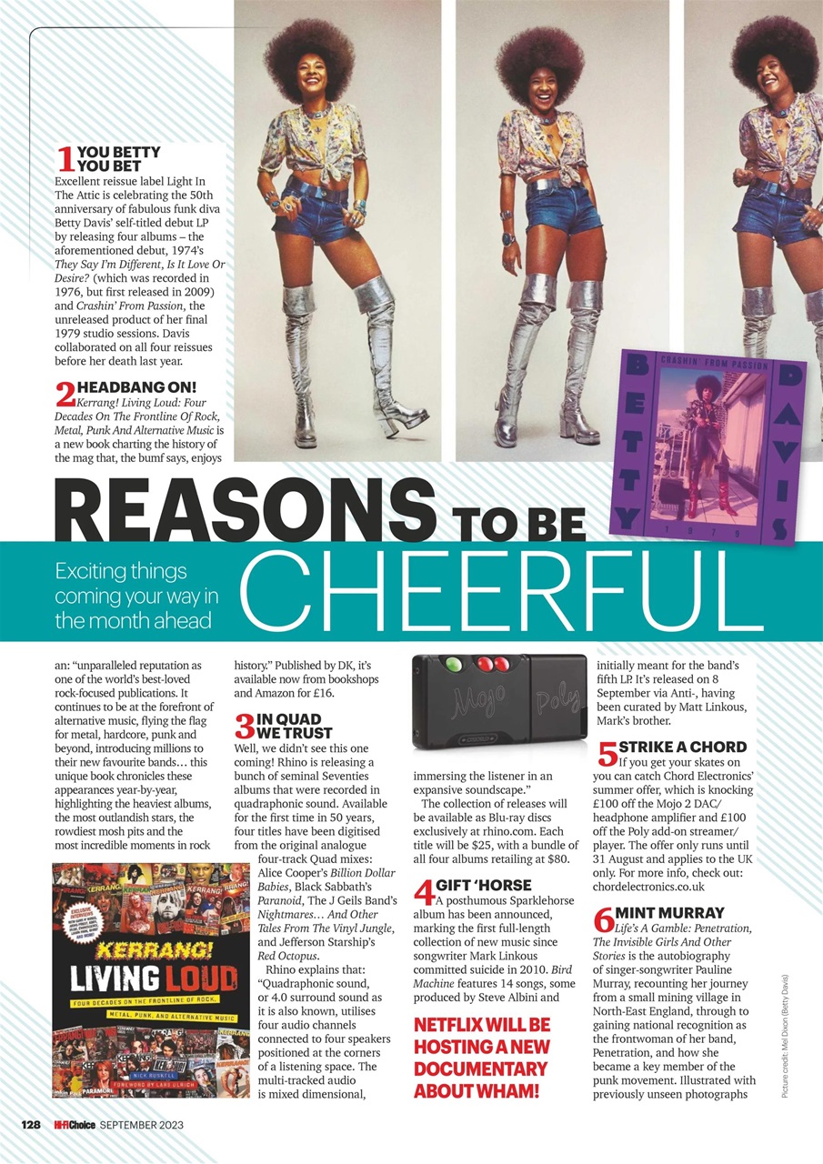 Hi-Fi Choice Preview Pages