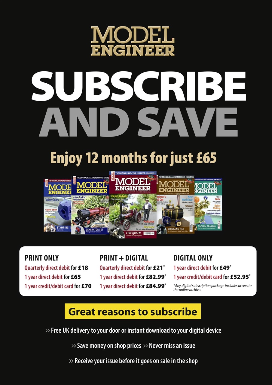 Model Engineer Preview Pages