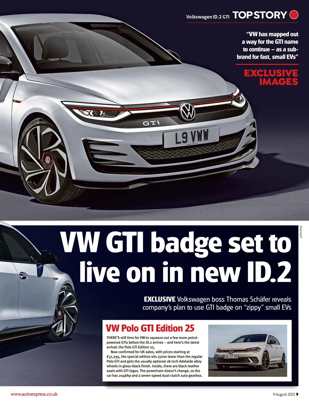 Auto Express Preview Pages