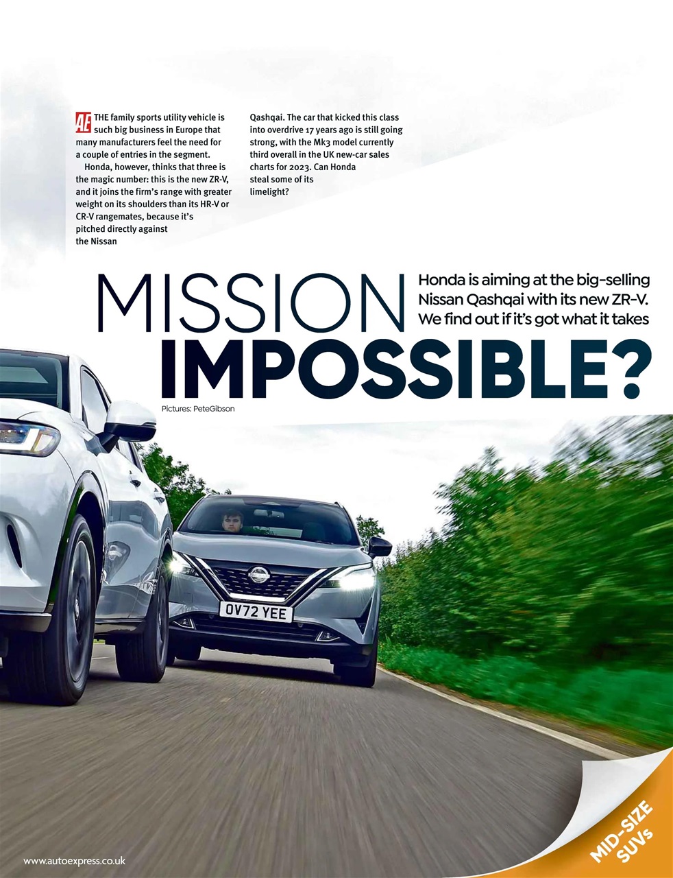 Auto Express Preview Pages