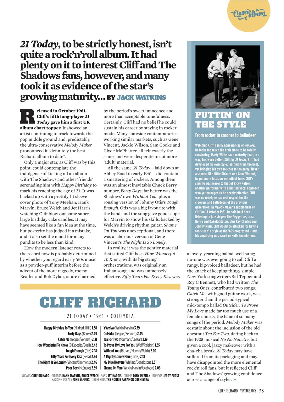 Vintage Rock Presents Preview Pages