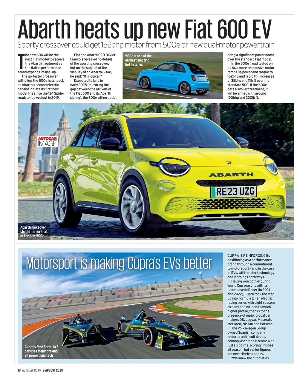 Autocar Preview Pages