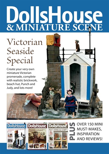 Miniature Magazine Dolls House And Miniature Scene Dolls House And