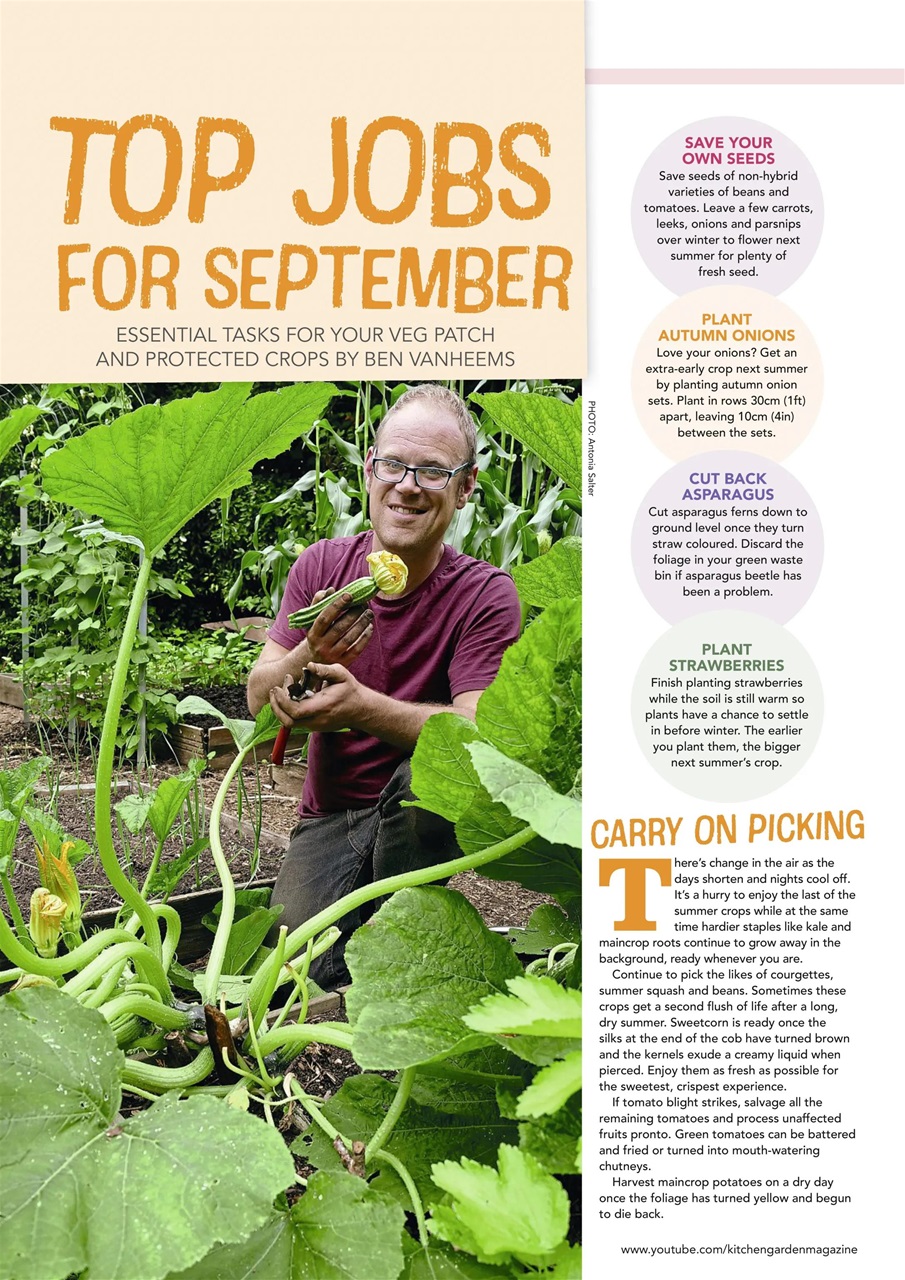 Kitchen Garden Magazine Preview Pages