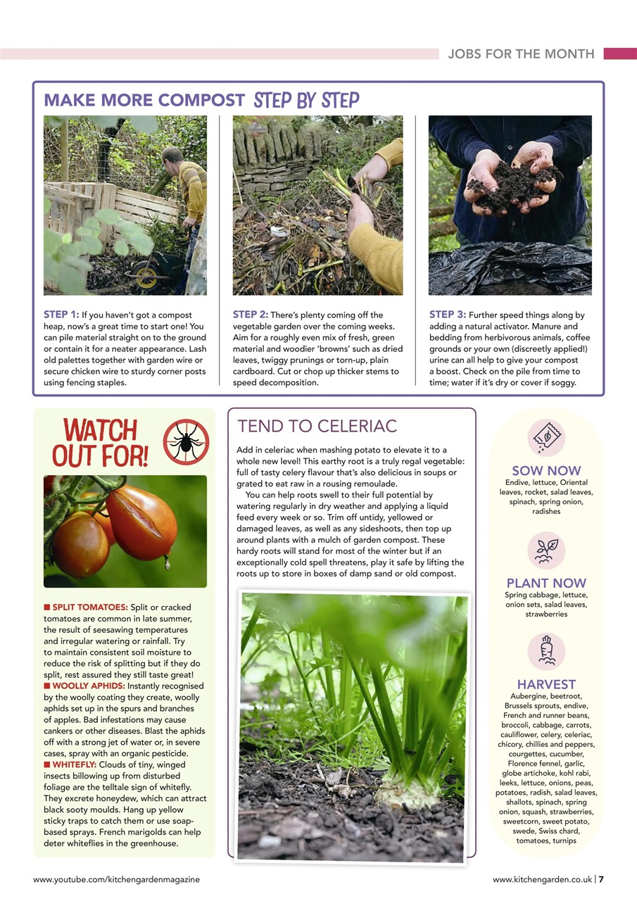 Kitchen Garden Magazine Preview Pages