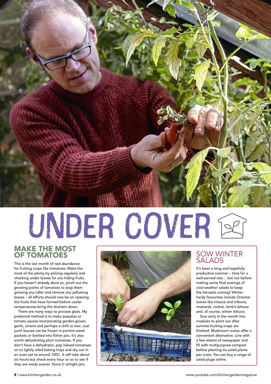 Kitchen Garden Magazine Preview Pages