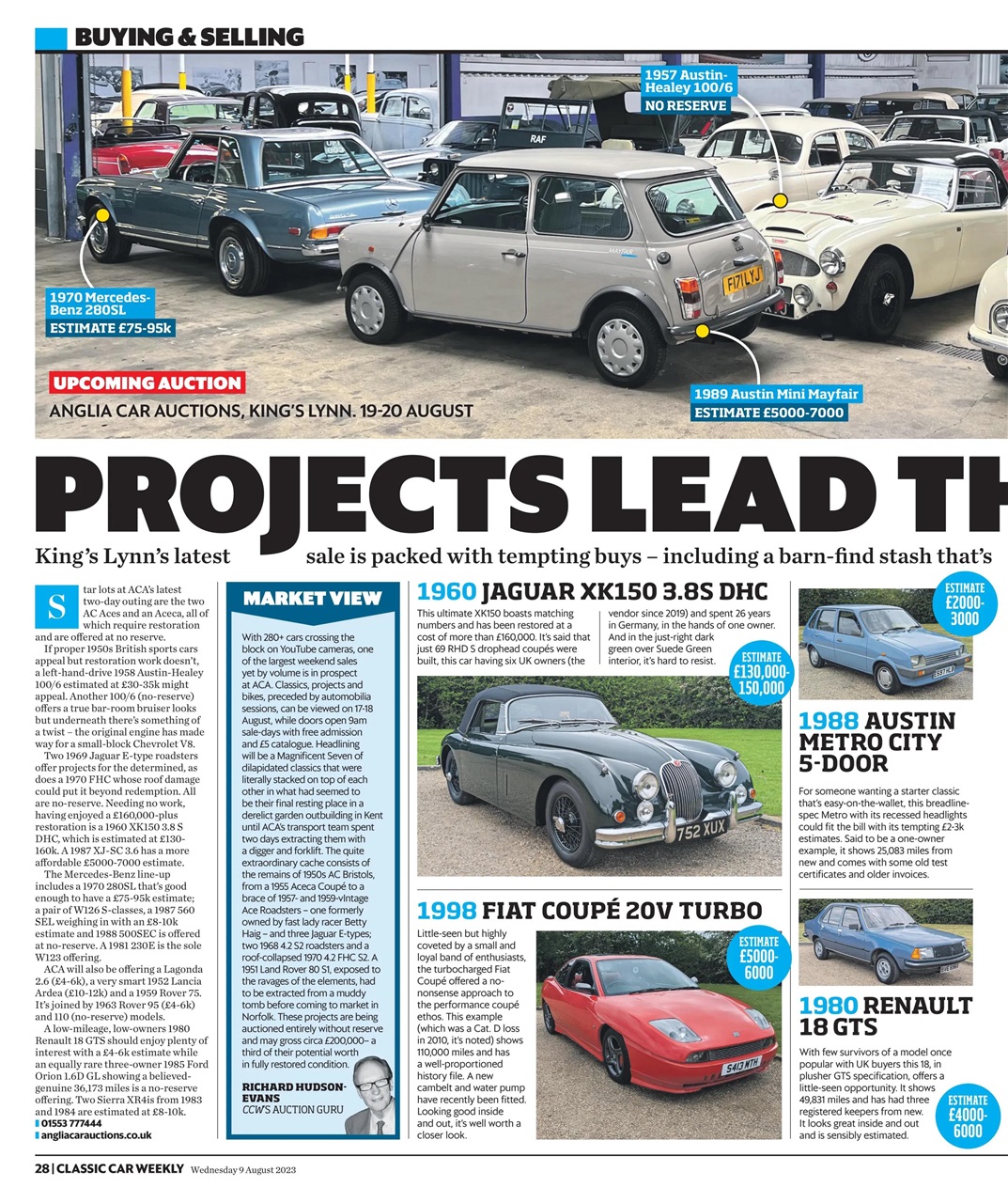 Classic Car Weekly Preview Pages