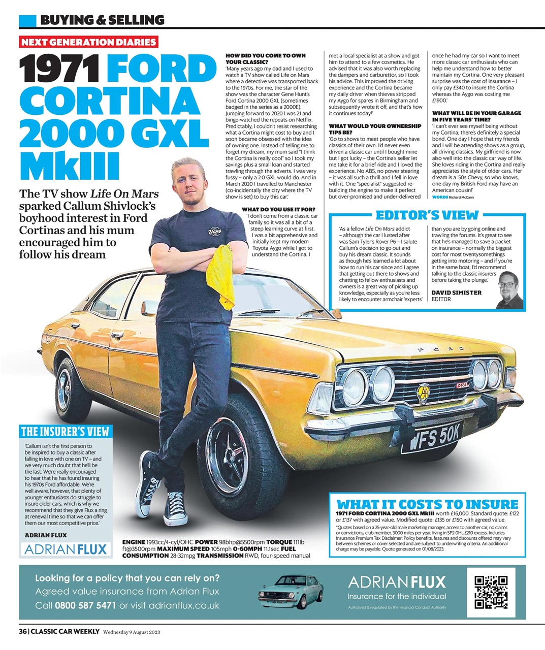 Classic Car Weekly Preview Pages