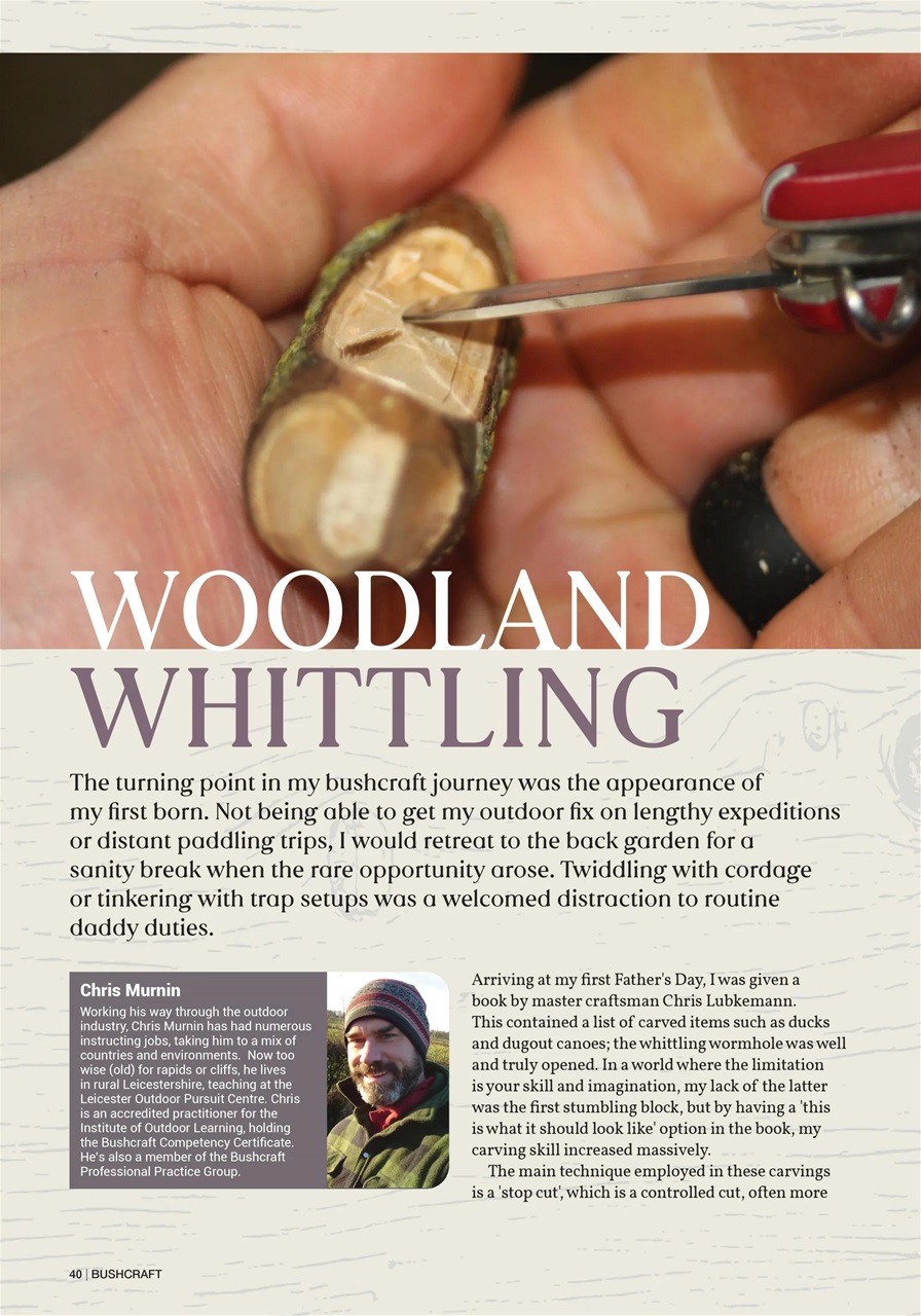 Bushcraft & Survival Skills Magazine Preview Pages