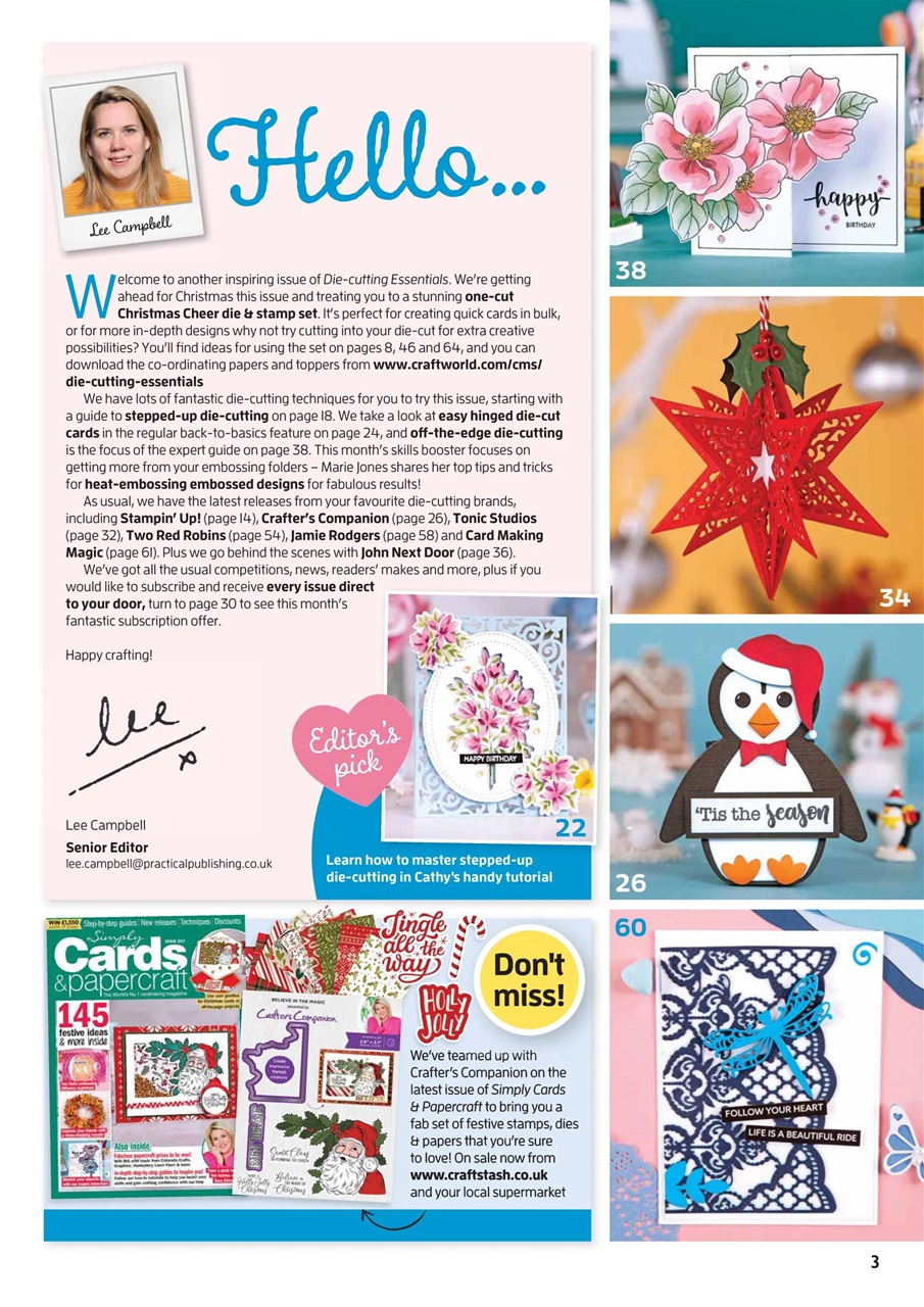 Die-Cutting Essentials Preview Pages