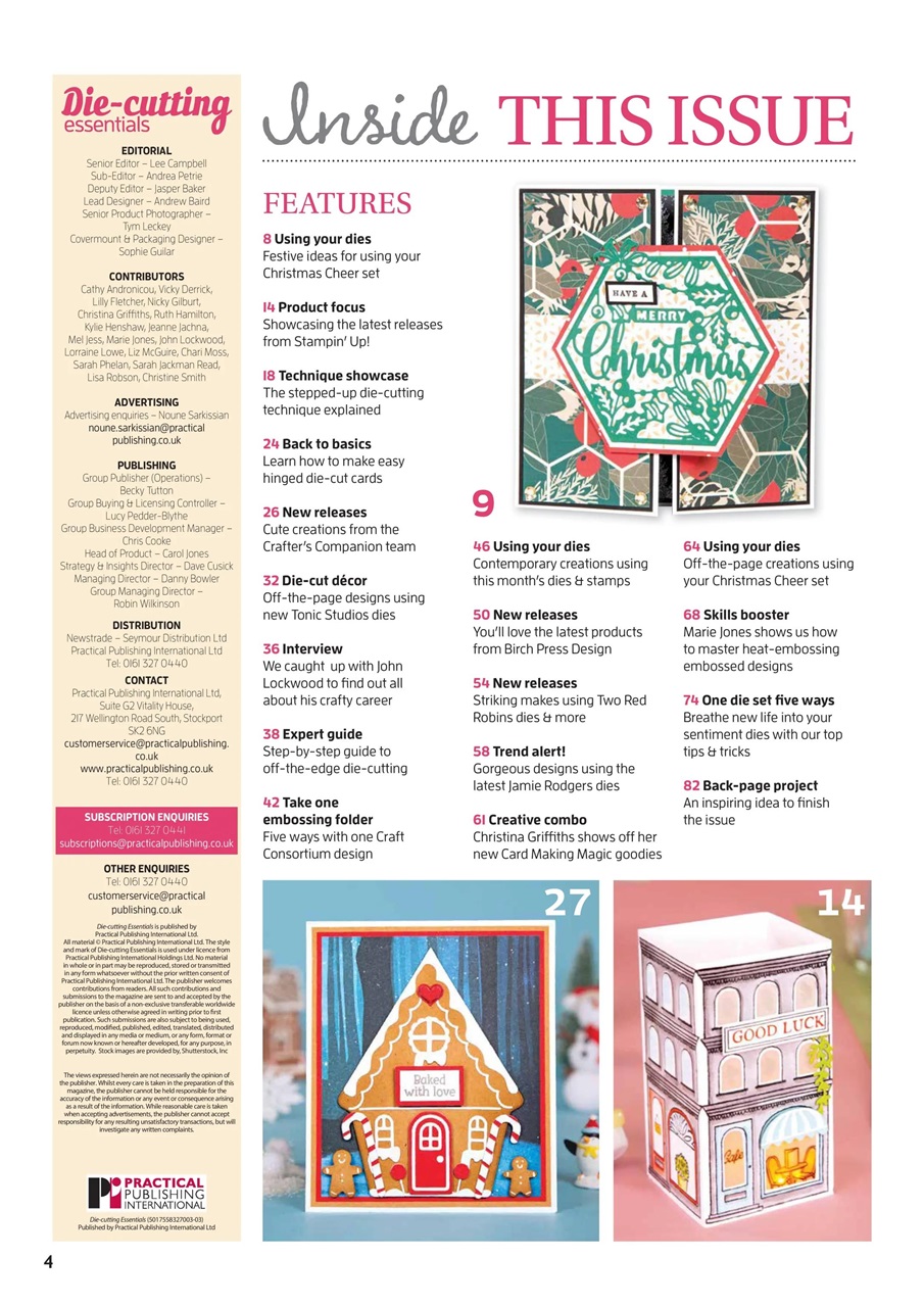 Die-Cutting Essentials Preview Pages