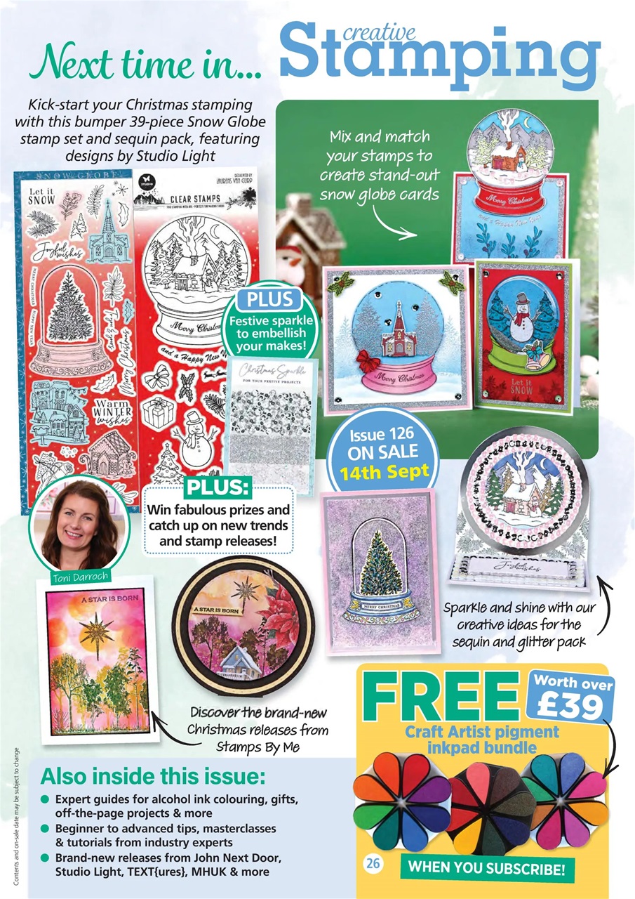 Creative Stamping Preview Pages