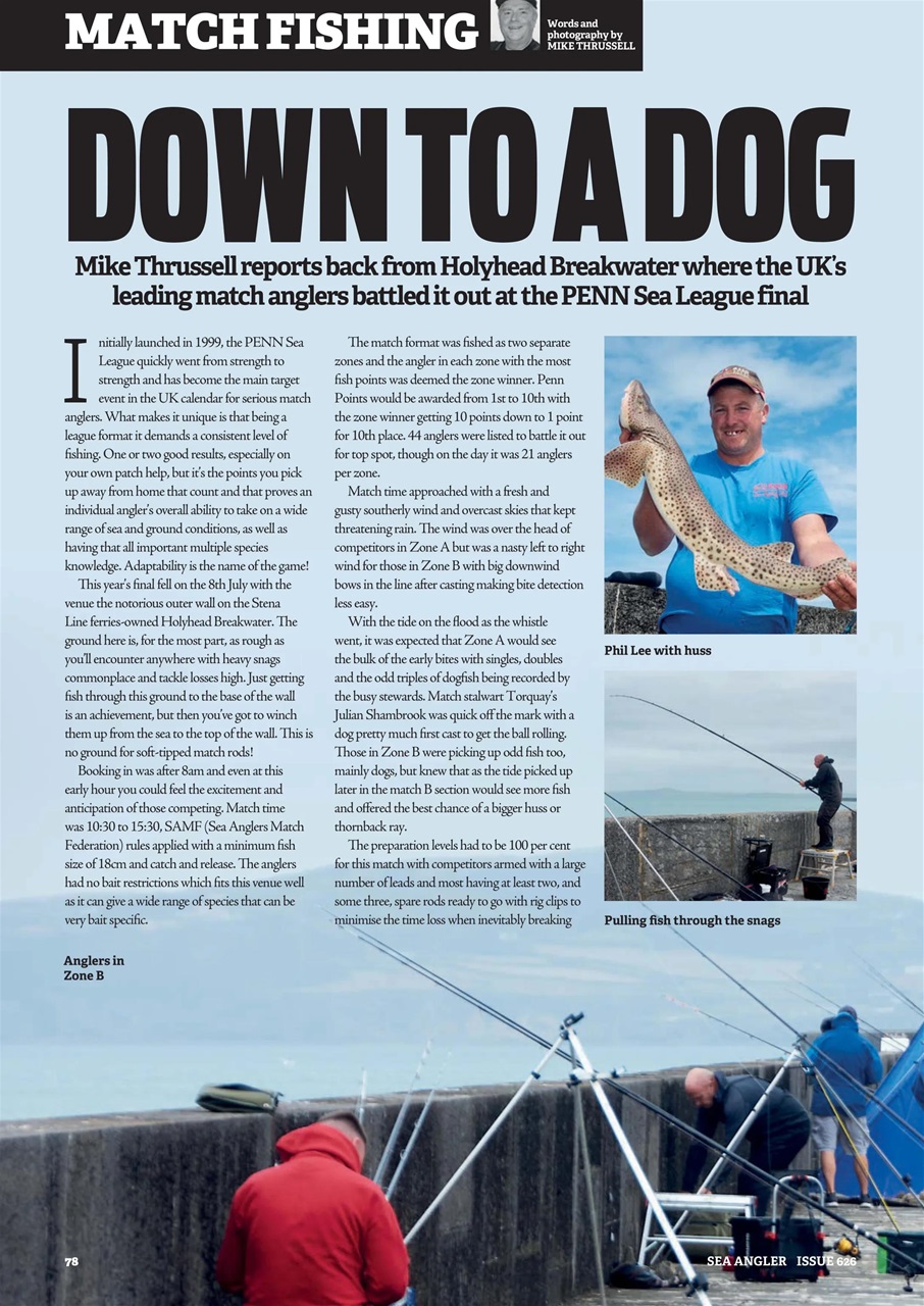Sea Angler Preview Pages