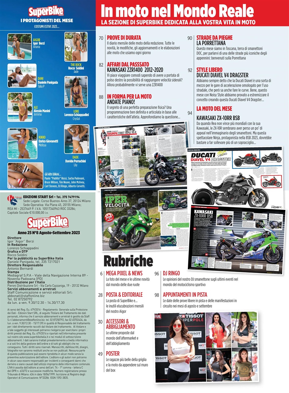 Superbike Italia Preview Pages