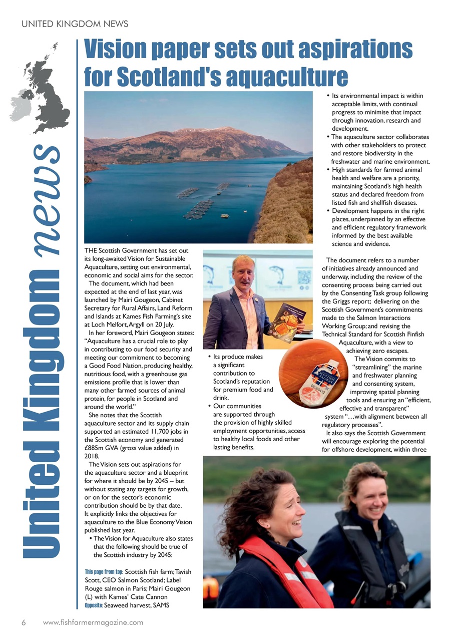 Fish Farmer Magazine Preview Pages