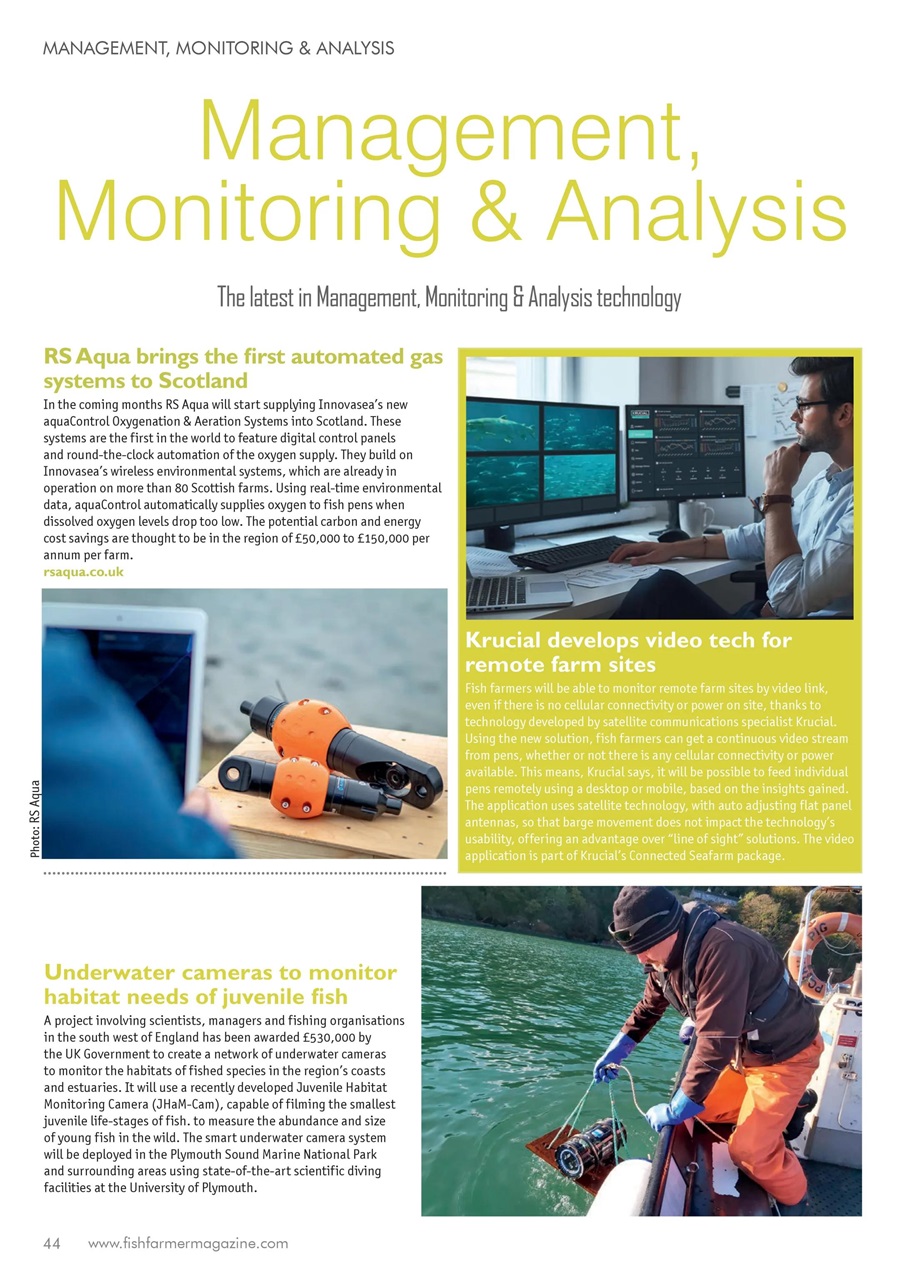 Fish Farmer Magazine Preview Pages