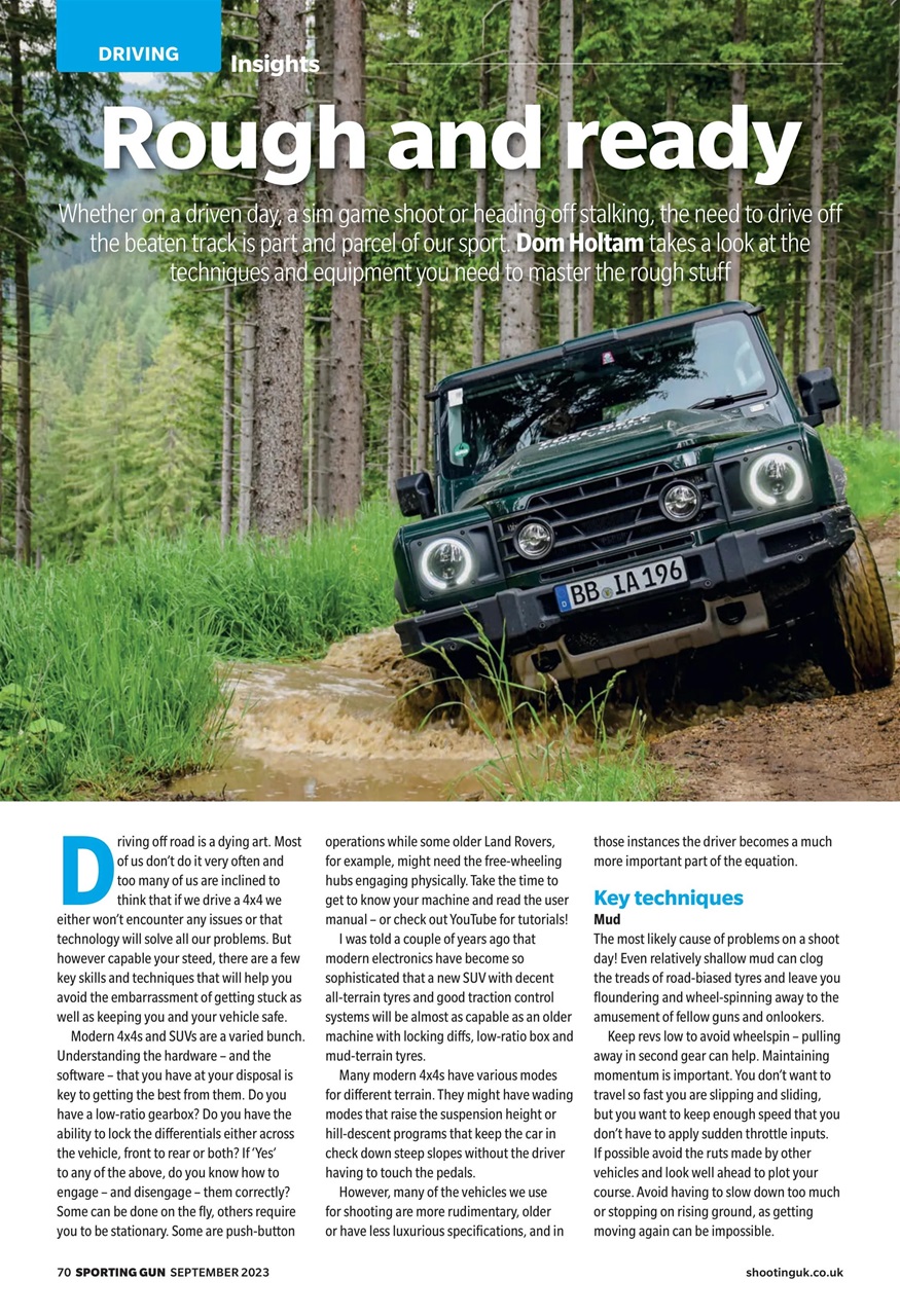 Sporting Gun Preview Pages