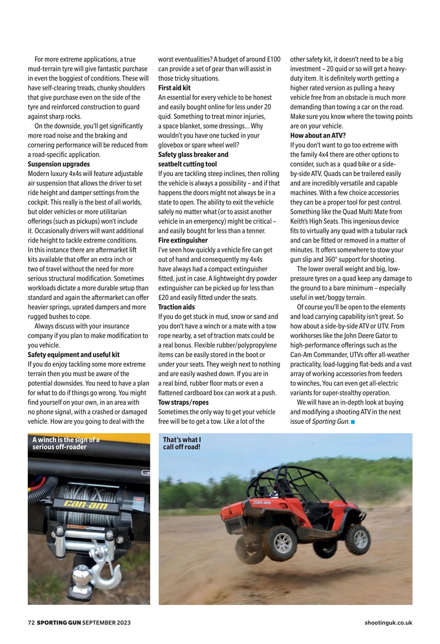 Sporting Gun Preview Pages