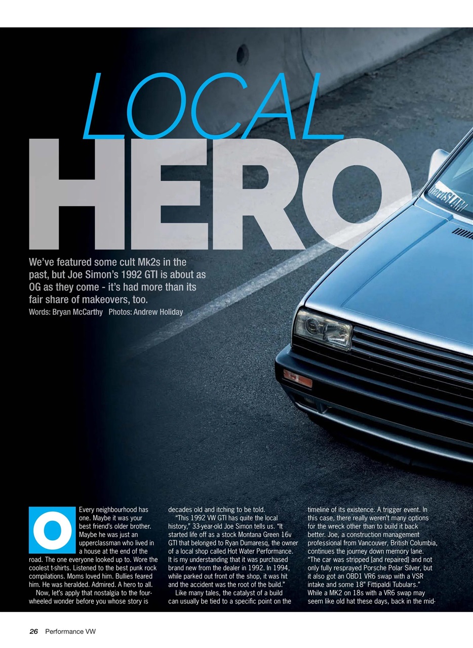 Performance VW Preview Pages