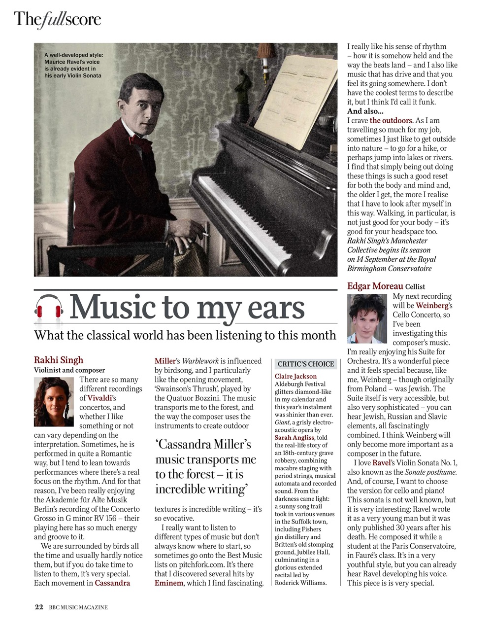 BBC Music Magazine Preview Pages