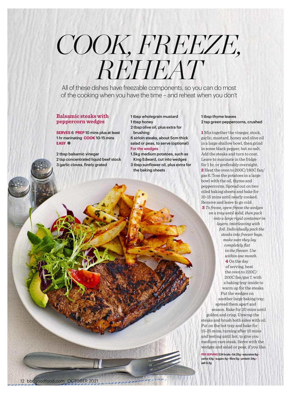 Good Food Magazine Preview Pages