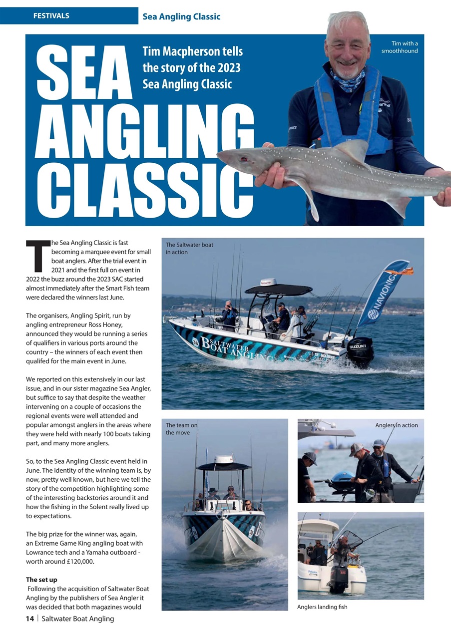 Saltwater Boat Angling Preview Pages