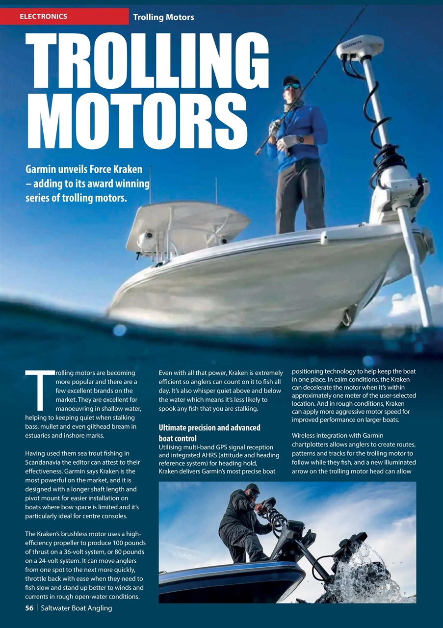 Saltwater Boat Angling Preview Pages