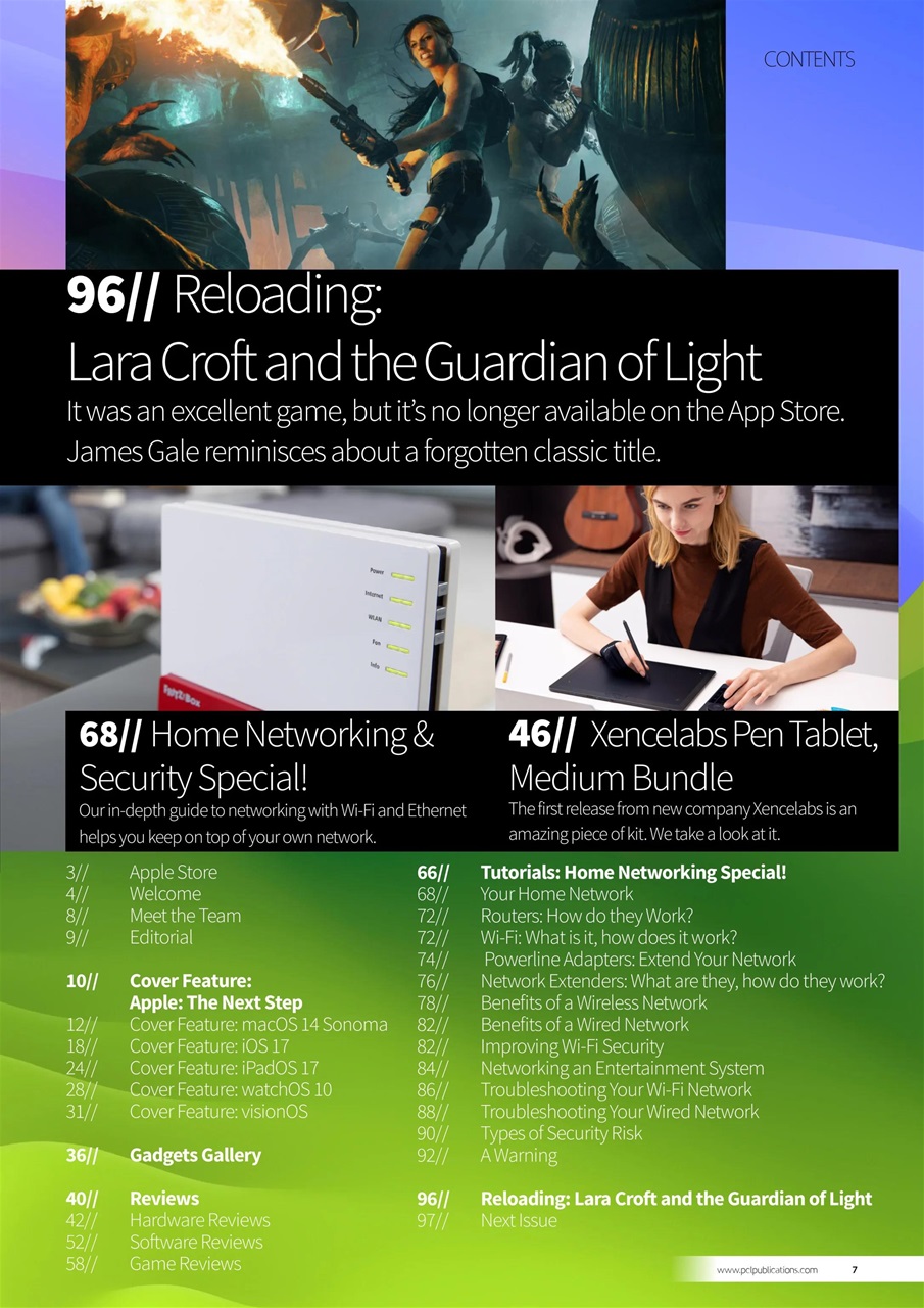 Essential Apple User Preview Pages