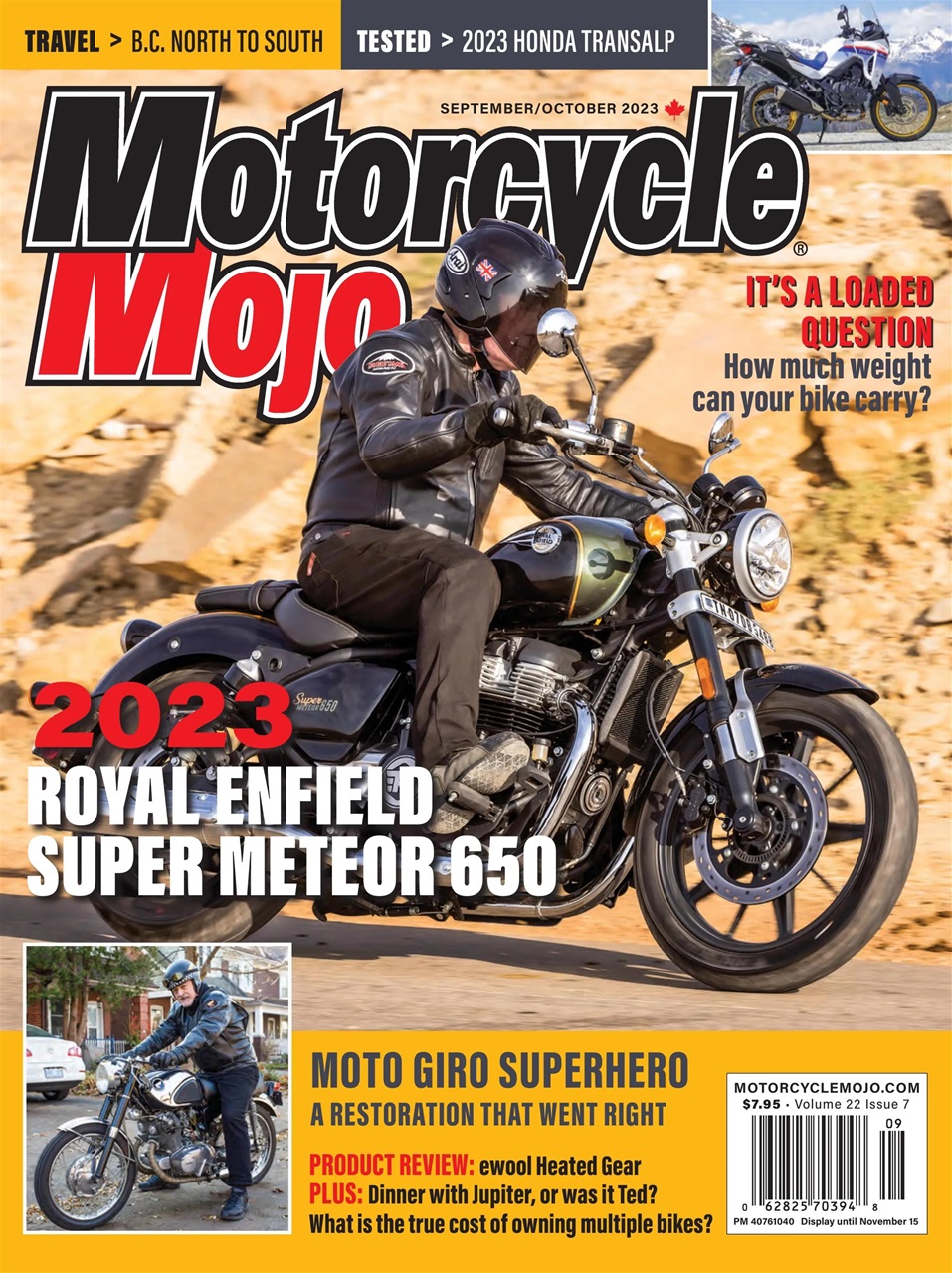 Motorcycle Mojo Preview Pages