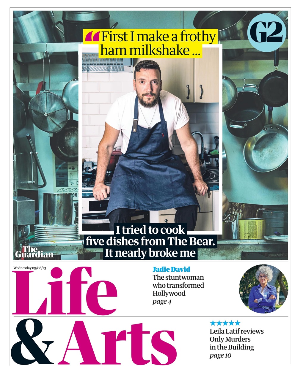 The Guardian Newspaper Preview Pages