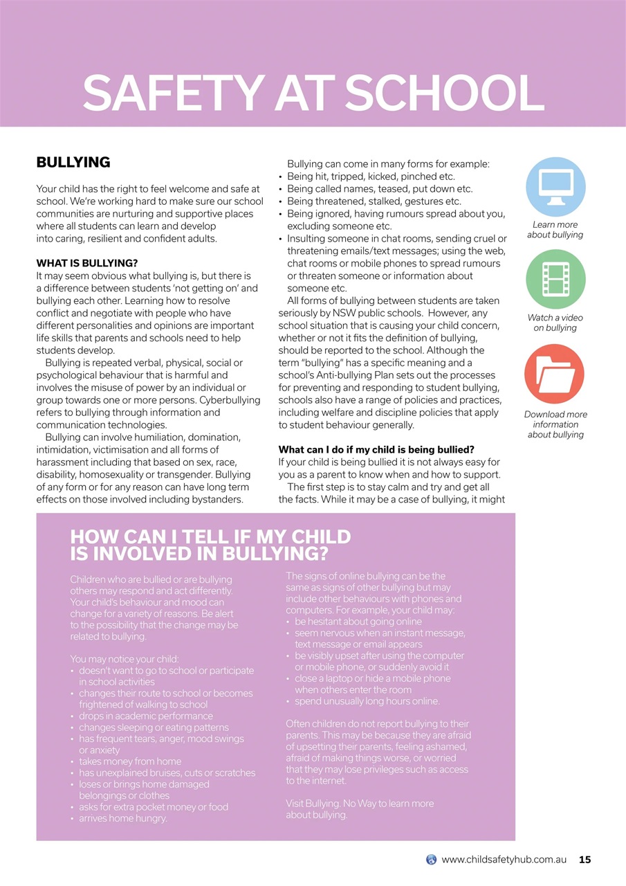 NSW Child Safety Handbook Preview Pages