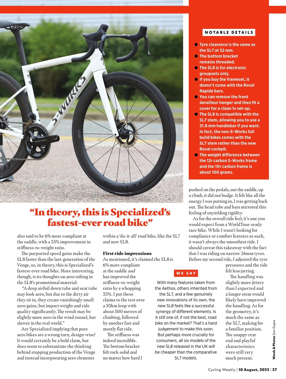 Cycling Weekly Preview Pages