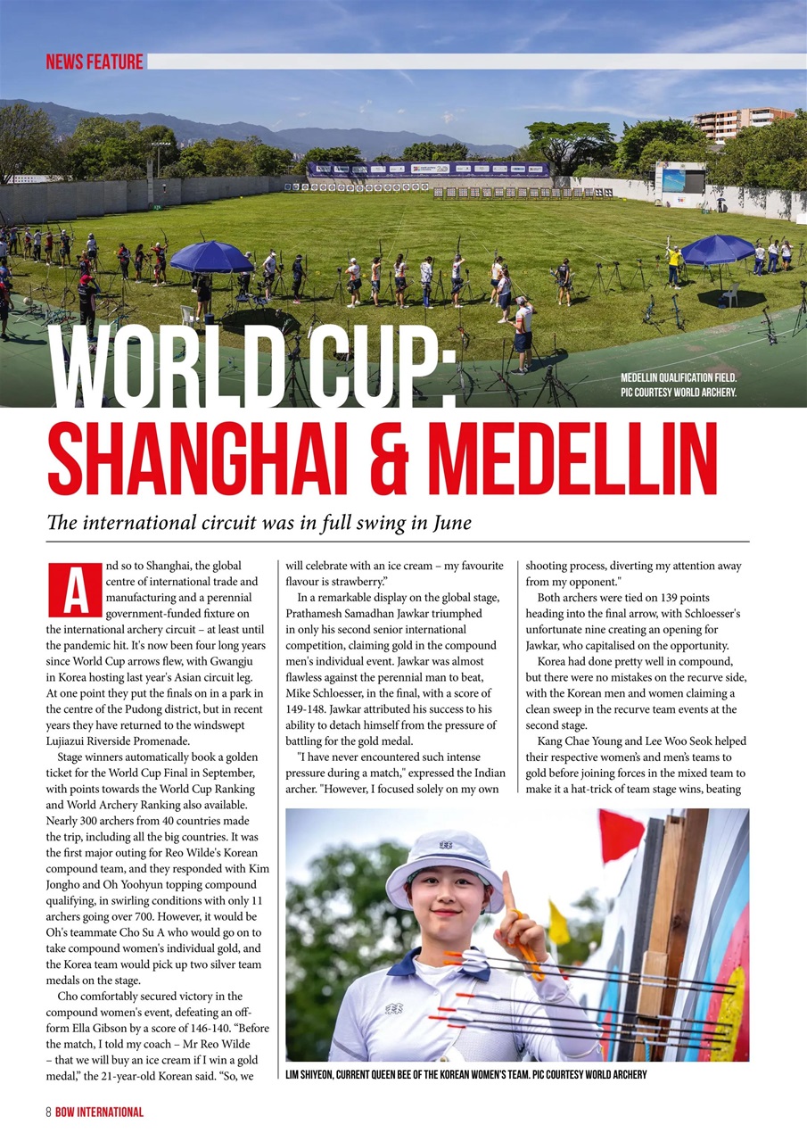 Bow International Preview Pages