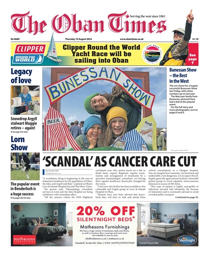 The Oban Times & Lochaber Times issue 