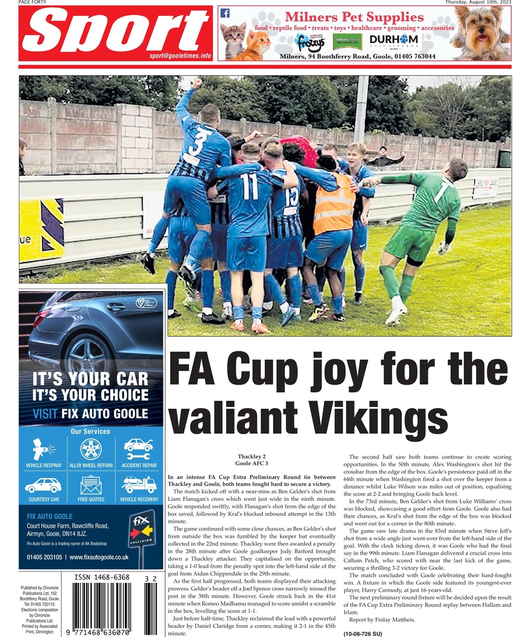 Goole Times Preview Pages