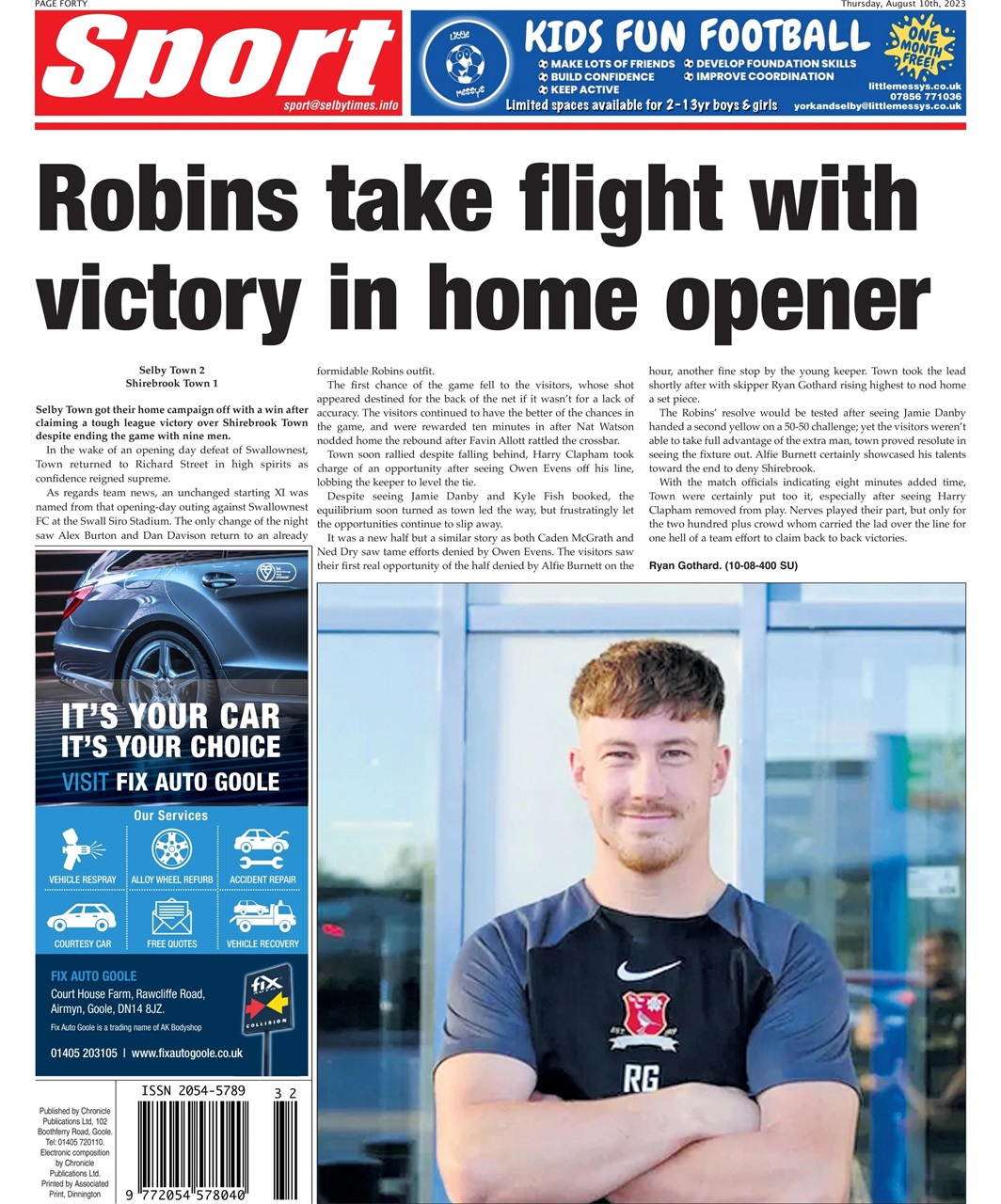 Selby Times Preview Pages