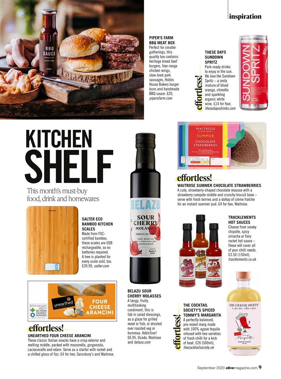 Olive Magazine Preview Pages