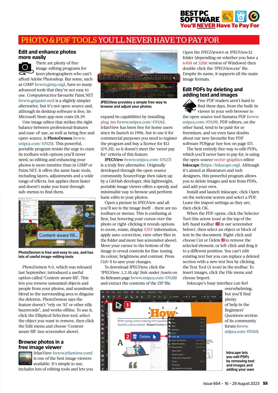 Computer Active Preview Pages