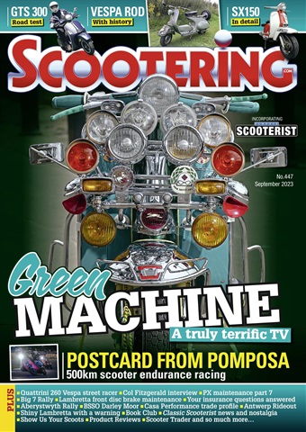 Scootering issue September 2023