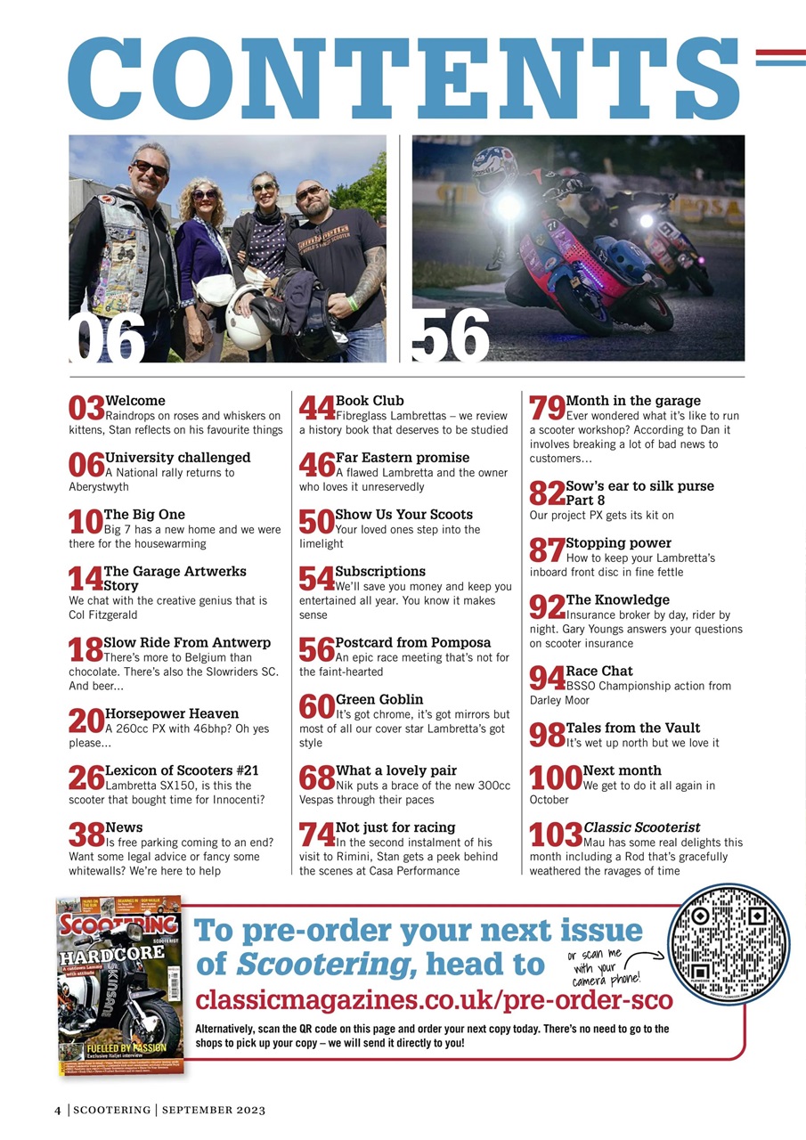 Scootering Preview Pages