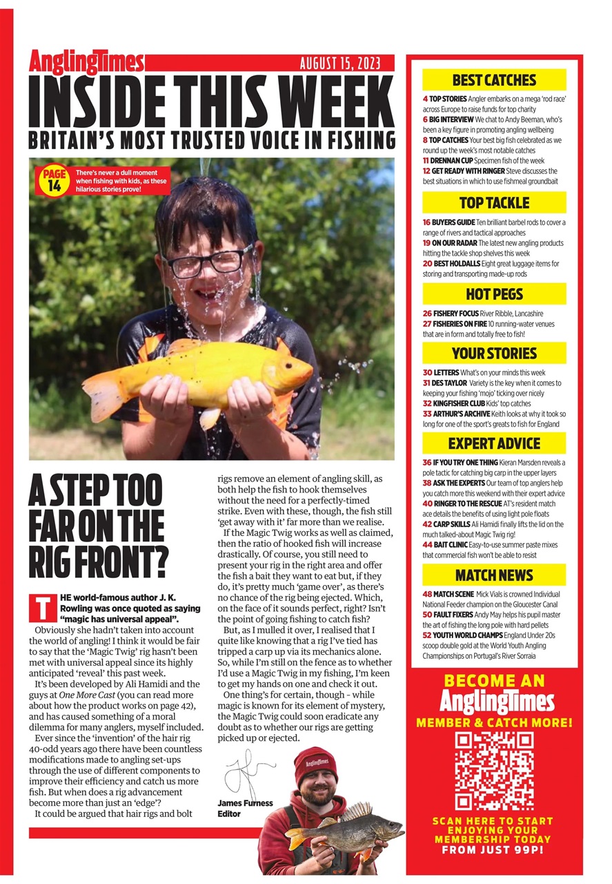 Angling Times Preview Pages